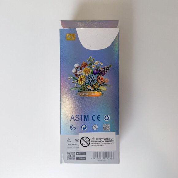 LOZ Mini Blocks Eternal Flowers II Set – Floral Building Kit, 680 Pcs - Picture 5 of 7